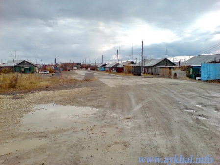 Главная улица п. Дорожный.