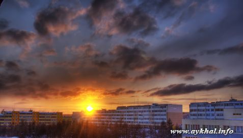 Красочный закат