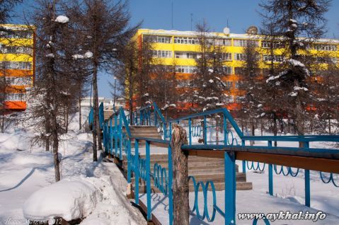 Лестница в новый посёлок