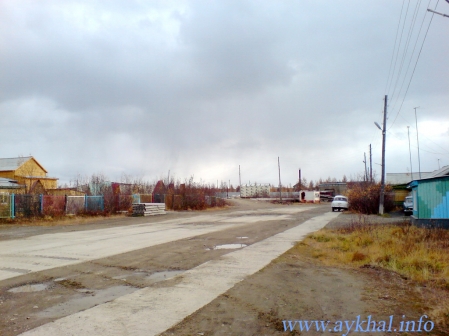 Главная улица п. Дорожный