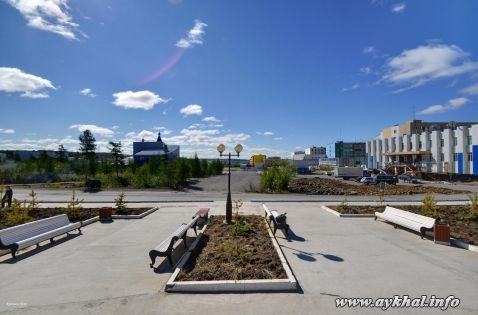 Строительство Соборной плошади