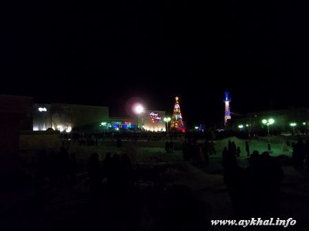В новогоднюю ночь 2012