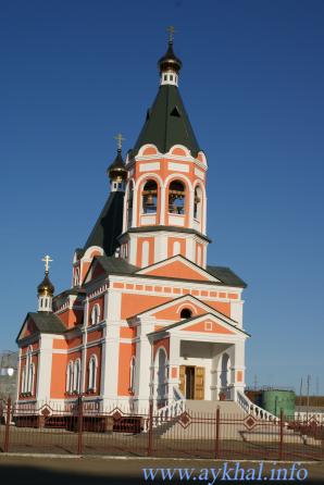 Храм  август 2009