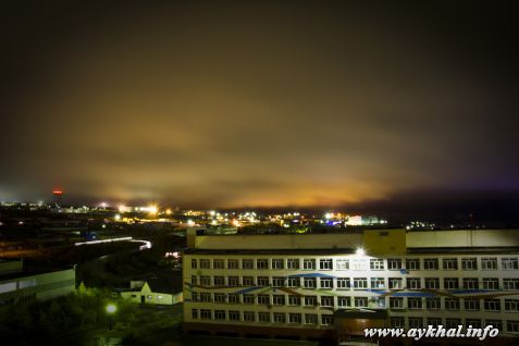 Туман ночного города