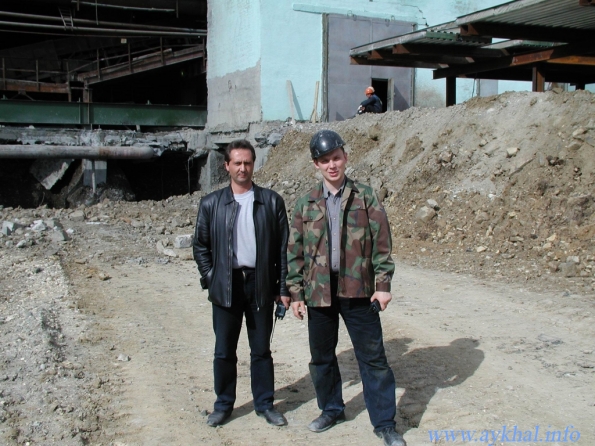 Строительство ПНС. 2005 год.