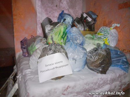 Запасы золота)