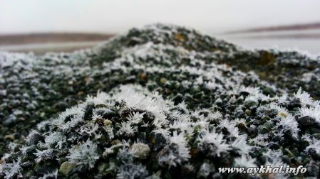 Иней на песке, автор В. Шаталов