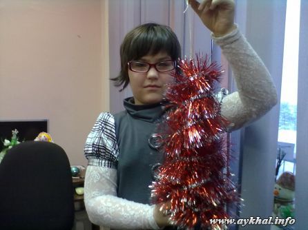 Ёлочный фонарик. Аспидова Лиза, 11 лет.