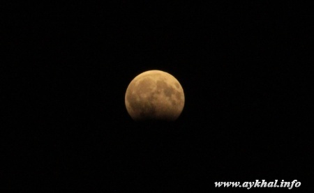 Лунное затмение 07.08.2017г.