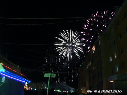 Новогодний салют 2012