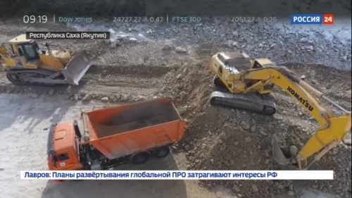 В Якутии полным ходом идет строительство федеральной трассы «Лена»