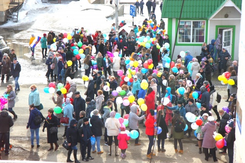 В Айхале отпраздновали ПЕРВОМАЙ!