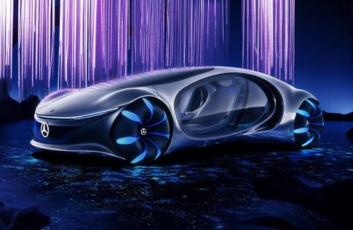 Mercedes-Benz и Джеймс Кэмерон создали «живую» машину по мотивам «Аватара» [ВИДЕО]