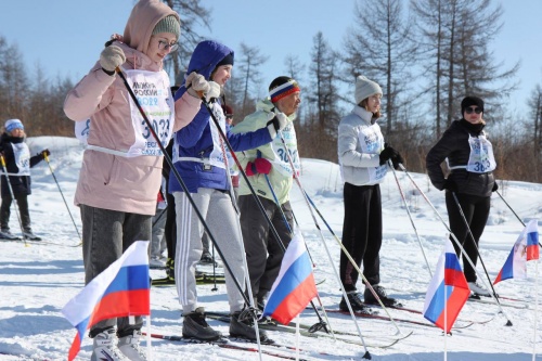 Долгожданный праздник спорта: в Айхале прошла «Лыжня России-2022»