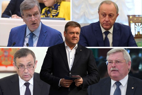 Несколько губернаторов заявили о досрочном сложении полномочий