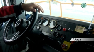 Лучшие водители АЛРОСА работают в Айхальском комбинате