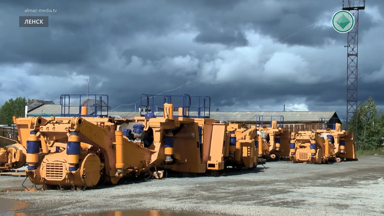 АЛРОСА закупила для АГОК два новых бульдозера фирмы «KOMATSU»